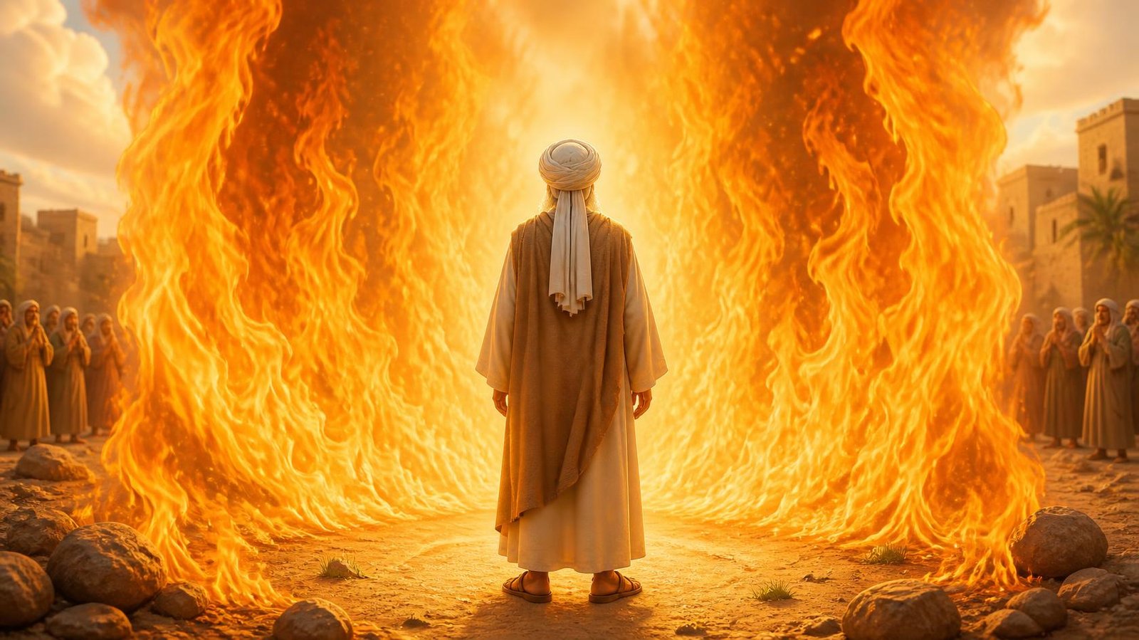 Allah Protects Ibrahim (AS) From the Fire| The Story of Prophet Ibrahim (AS) and His Strong Faith for Kids