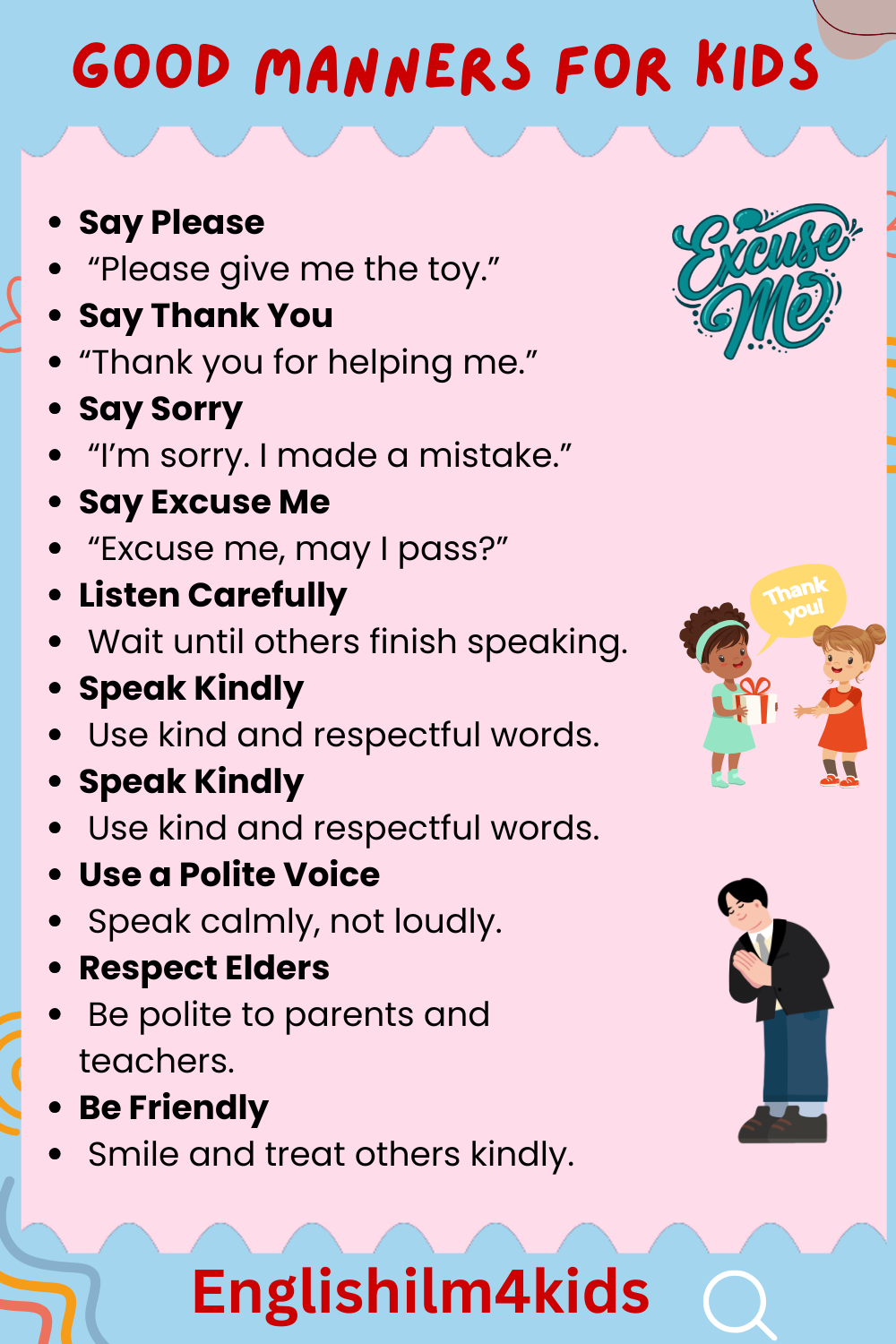 Good Manners for kids