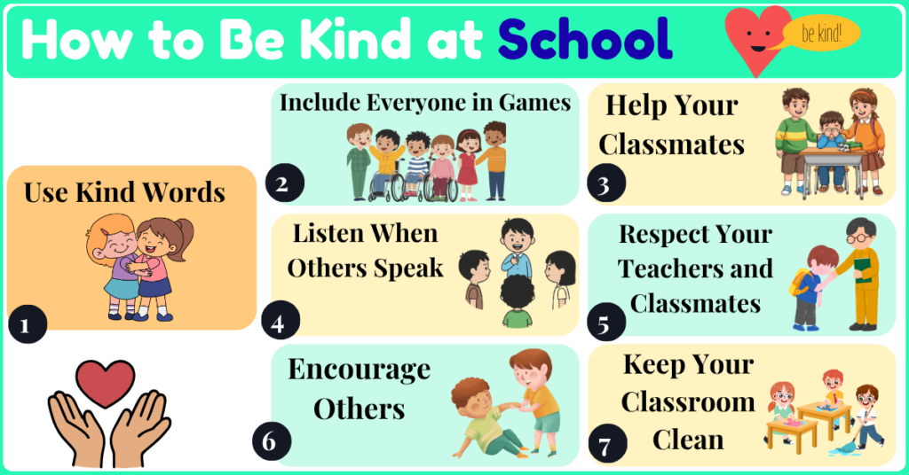 How to Be Kind at School Simple Tips for Kids